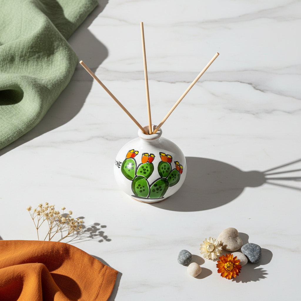 Profumatore Fico d'India - Flat lay