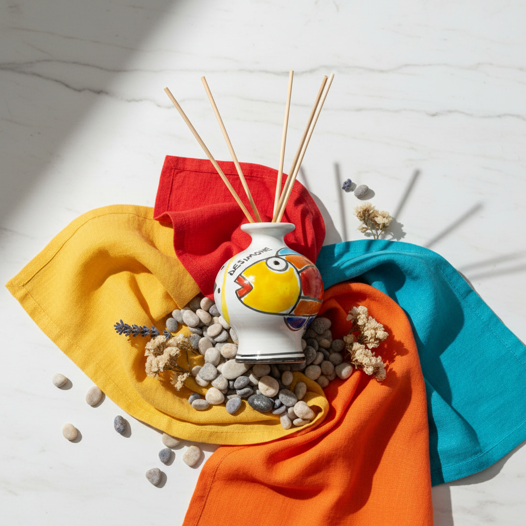 Profumatore Pesce - Flat lay