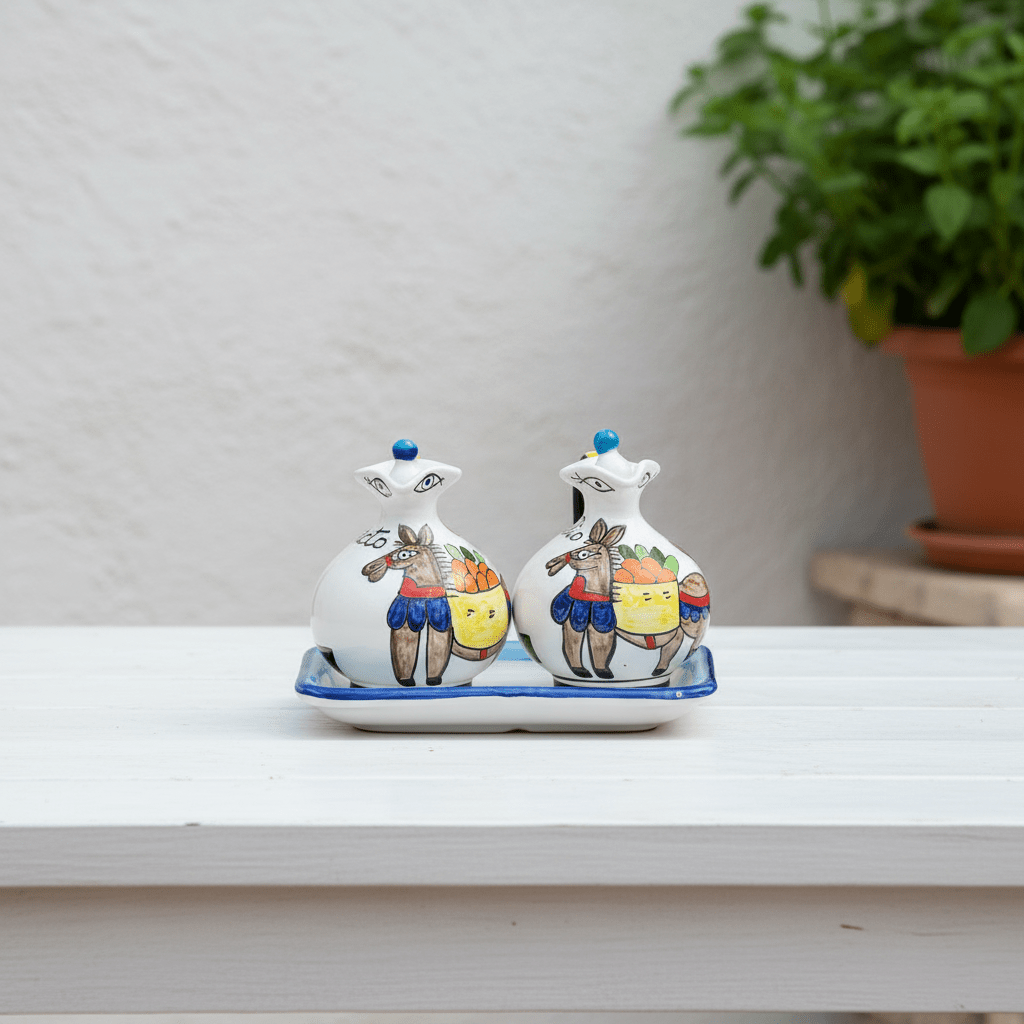 Set olio e aceto Asinello - Sua Maestà Sicilia