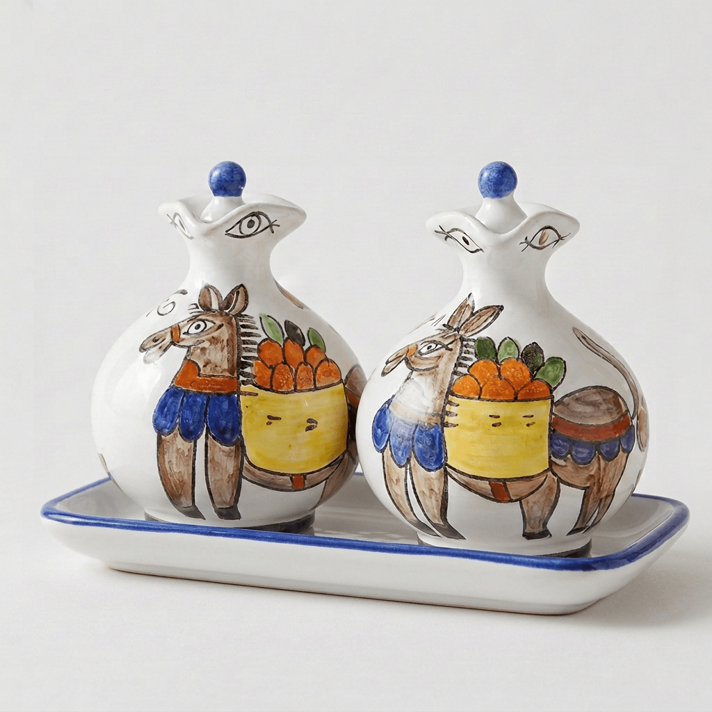 Set olio e aceto Asinello - Sua Maestà Sicilia