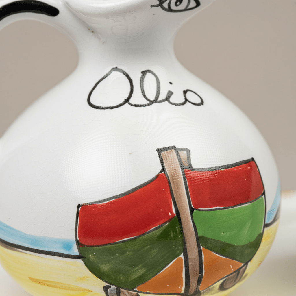 Set olio e aceto Dammusi elaborato - Sua Maestà Sicilia