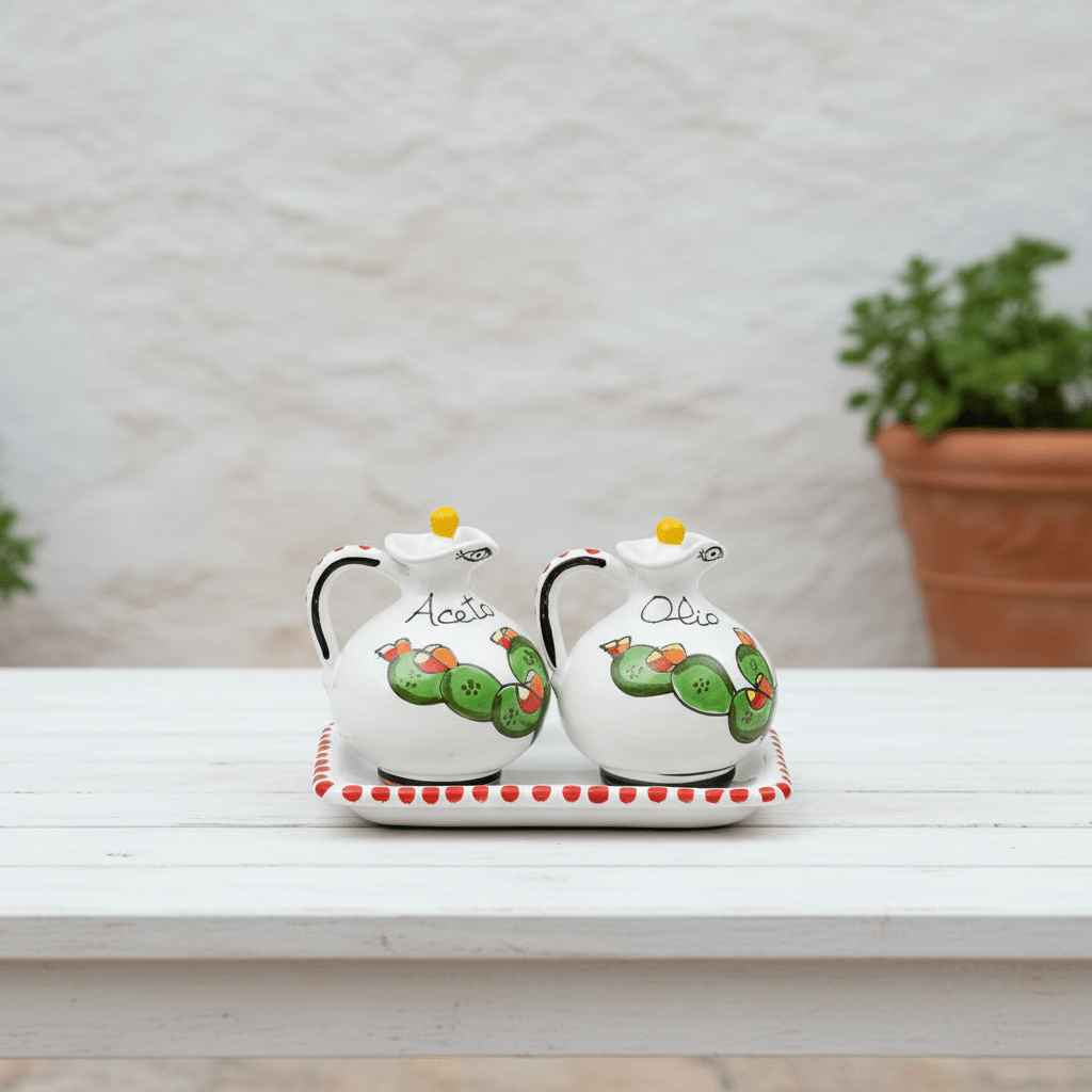 Set olio e aceto Fichi d'India - Sua Maestà Sicilia