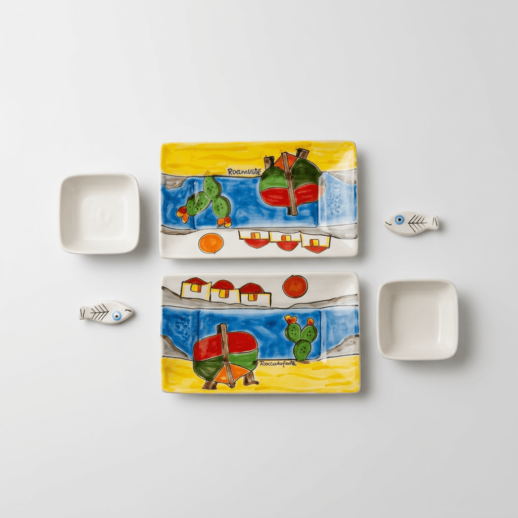 Set sushi Dammusi elaborato - Sua Maestà Sicilia
