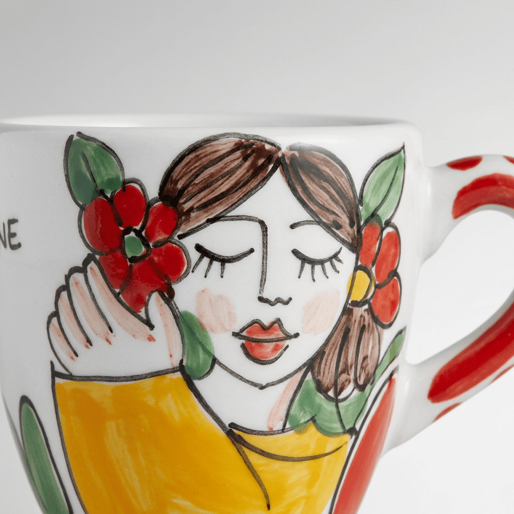 Set Tazzine da Caffè con Vassoio Fidanzati - Sua Maestà Sicilia