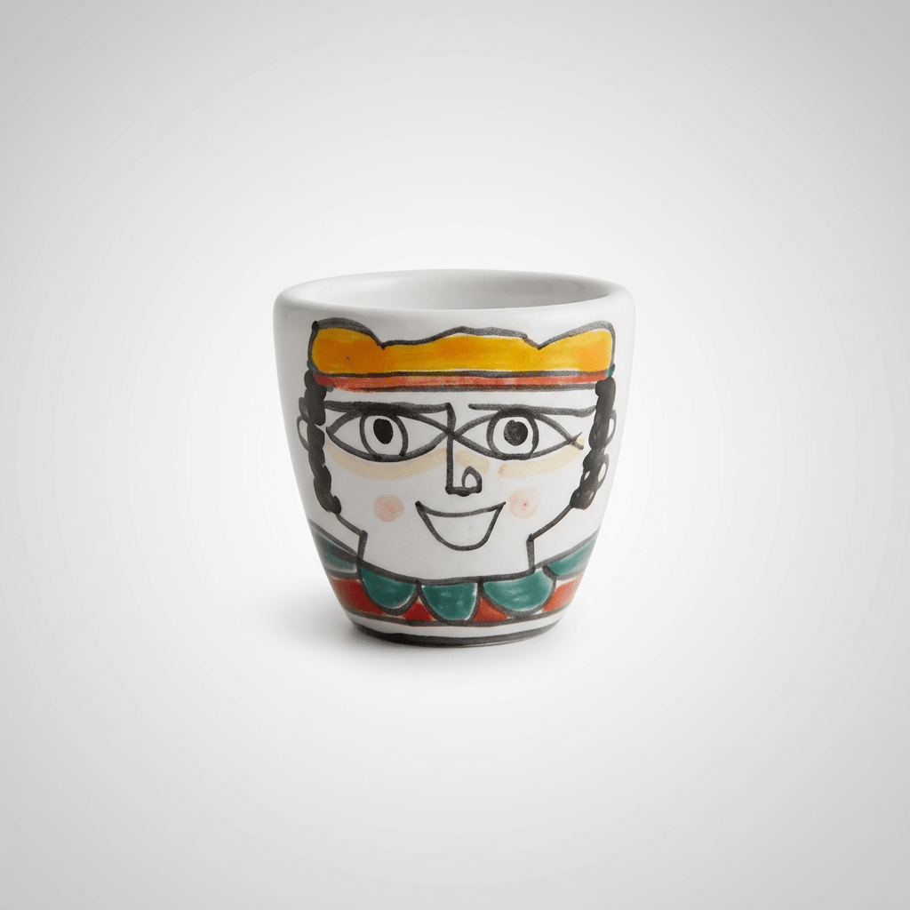 Set Tazzine da Caffè con Vassoio Re e Regina - Sua Maestà Sicilia