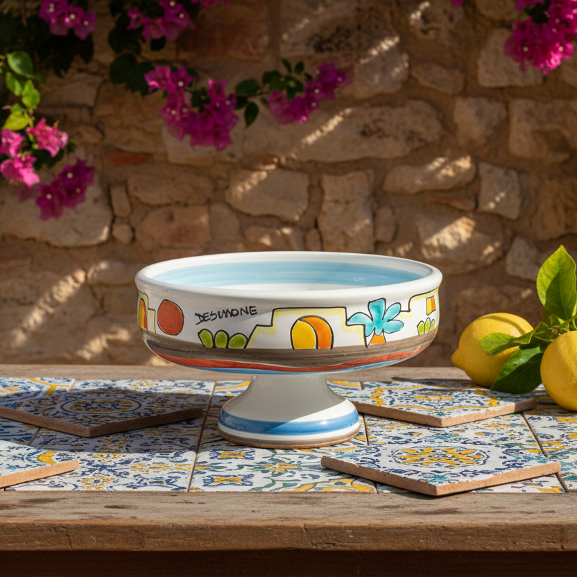 Alzata centrotavola Dammusi