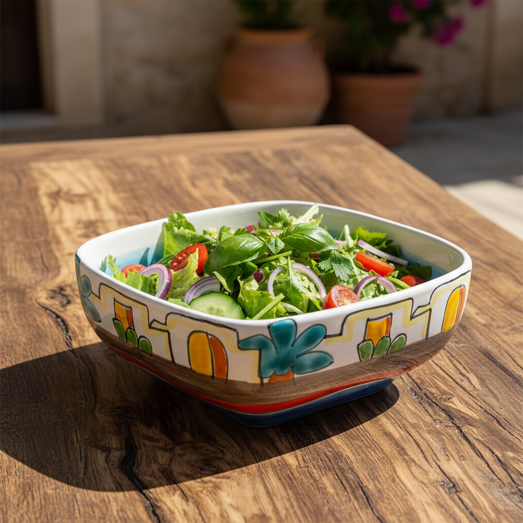 Ciotola quadrata Dammusi