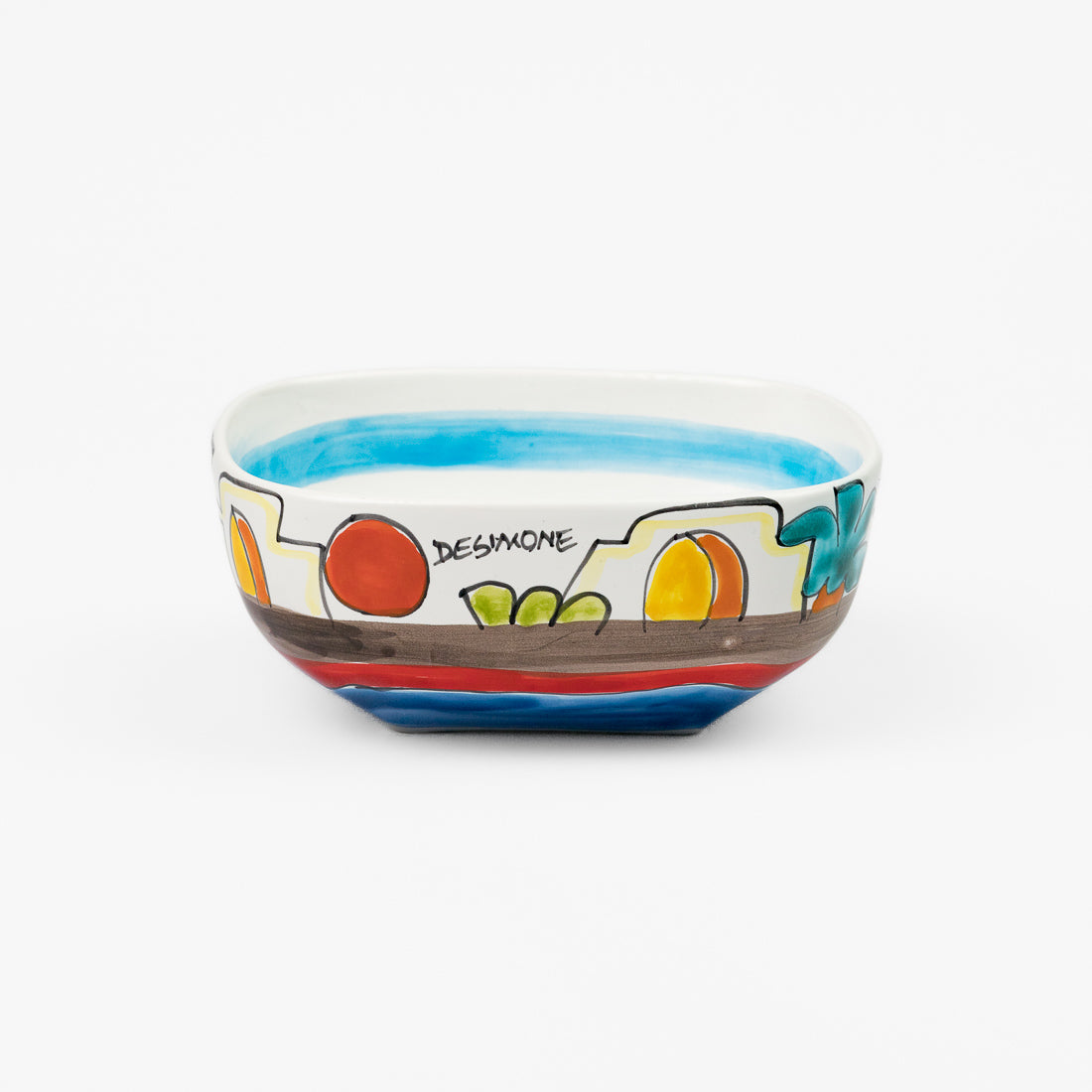 Dammusi square bowl