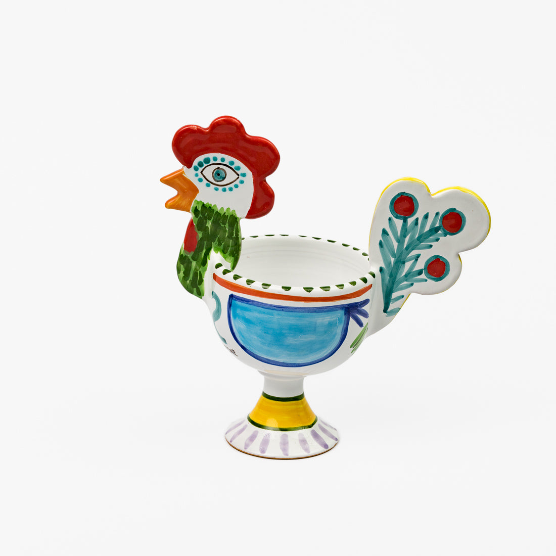 Rooster plant holder