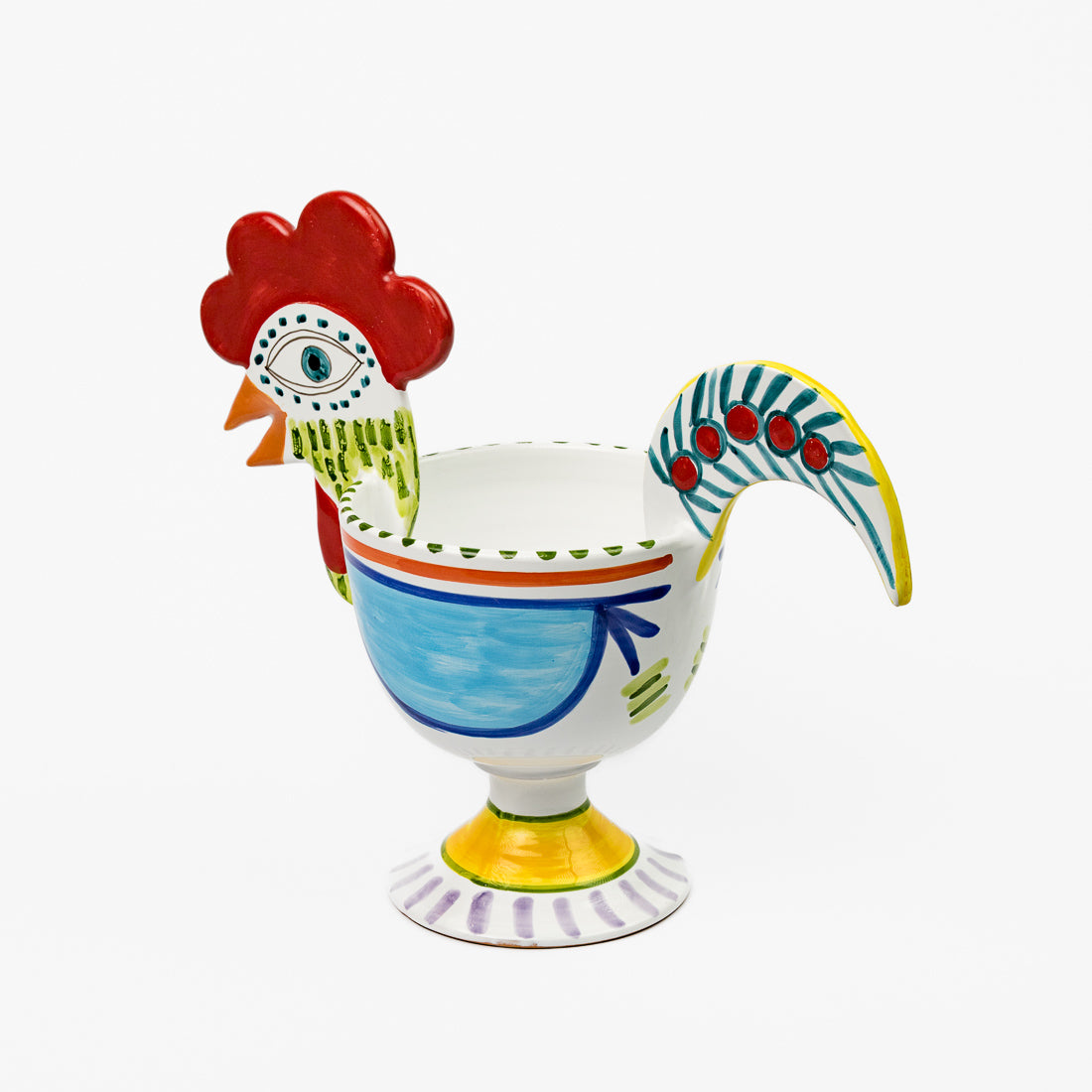 Rooster plant holder