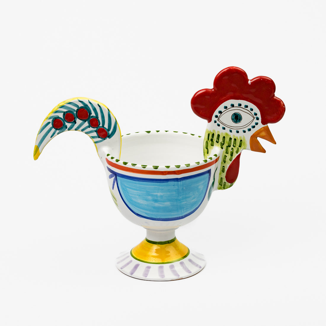 Rooster plant holder