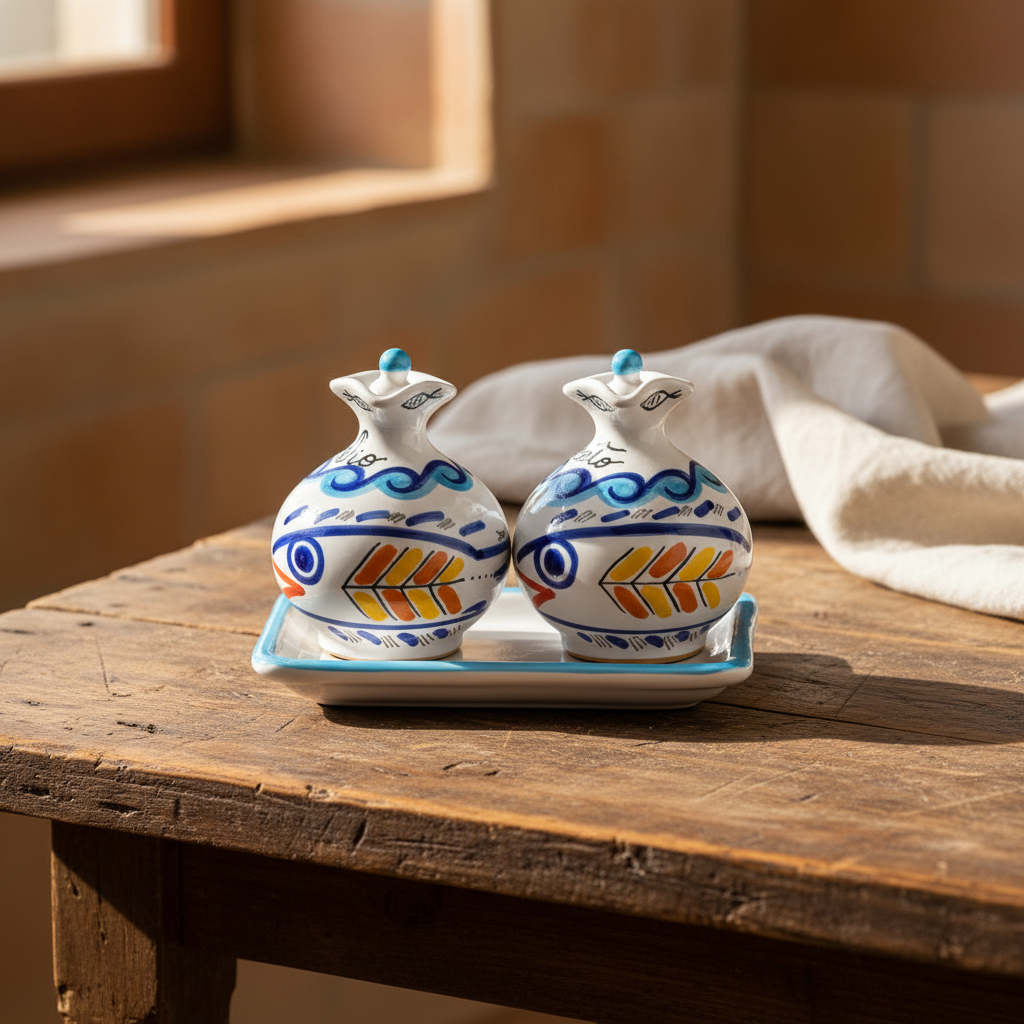 Set olio e aceto Levante