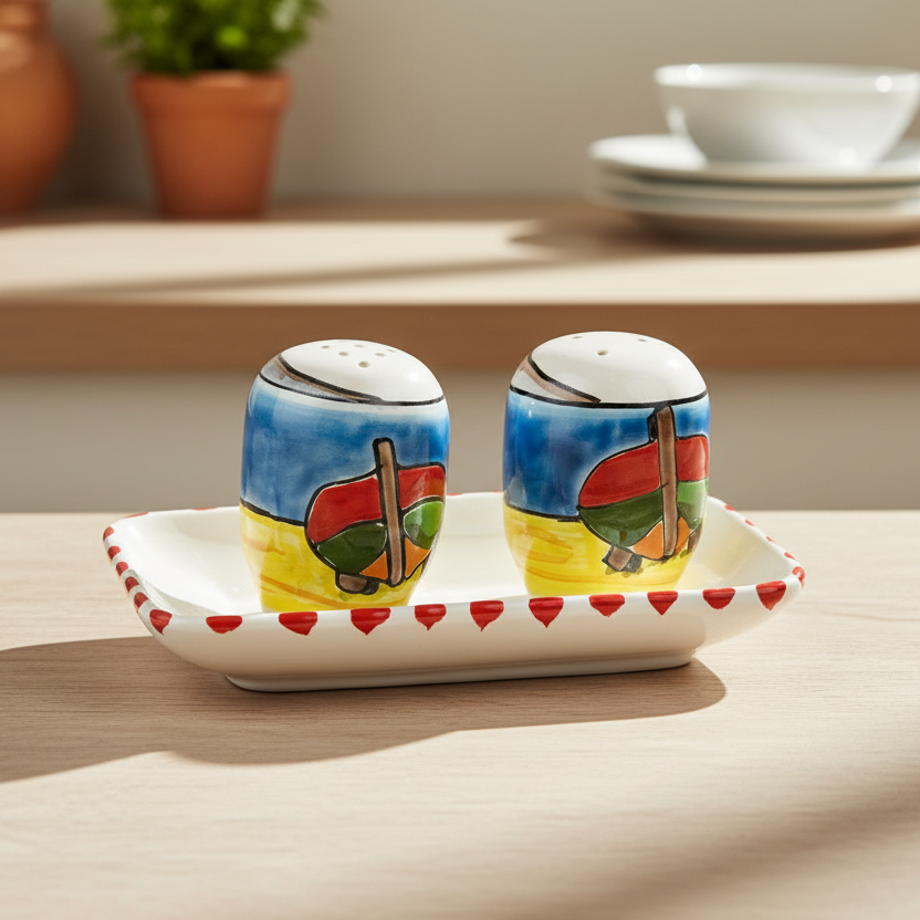 Set sale e pepe Dammusi elaborato