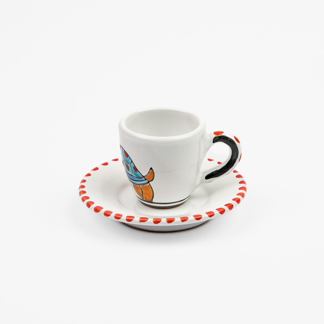 Coffee cup with saucer Turtle