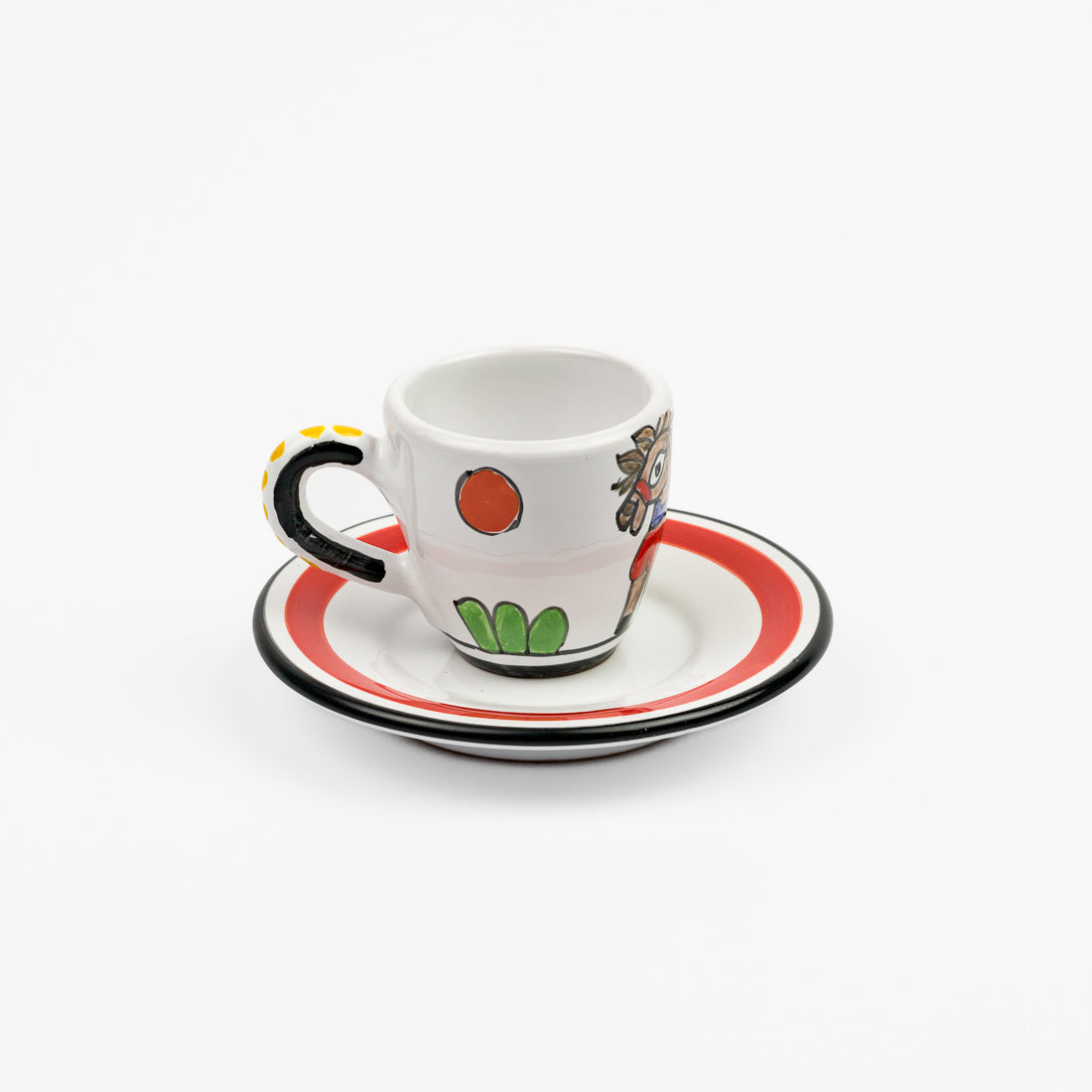 Donkey coffee cup and saucer