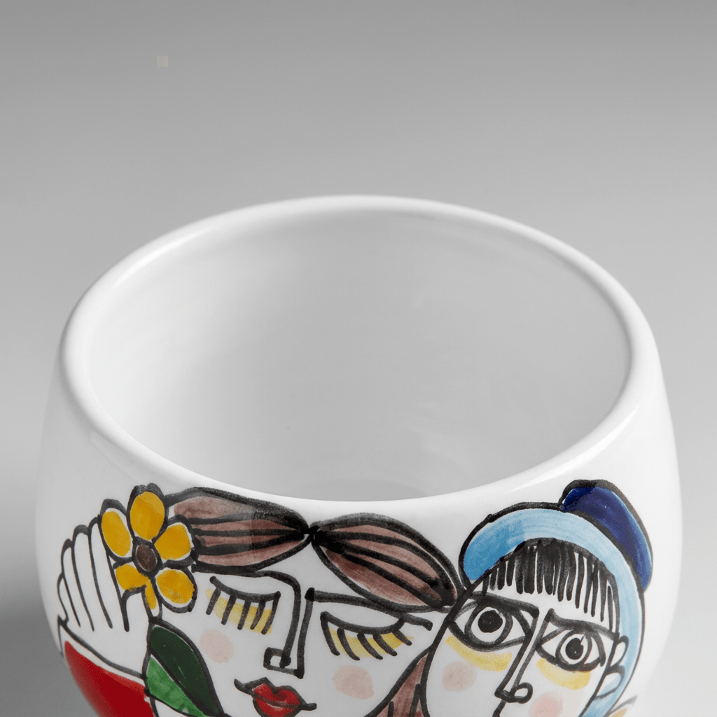 Tazza da Cappuccino con Piattino Fidanzati - Sua Maestà Sicilia