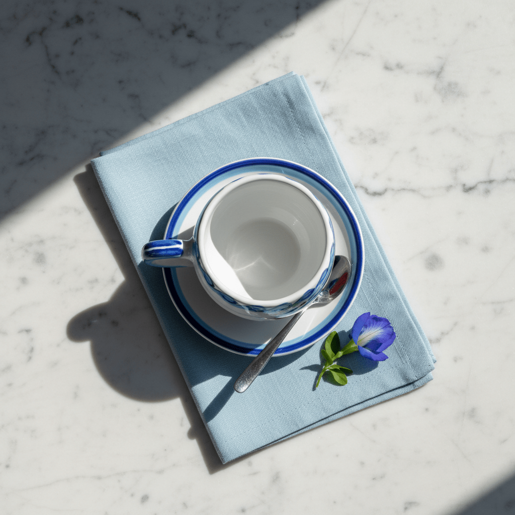 Tazza da Cappuccino con Piattino Levante - Sua Maestà Sicilia