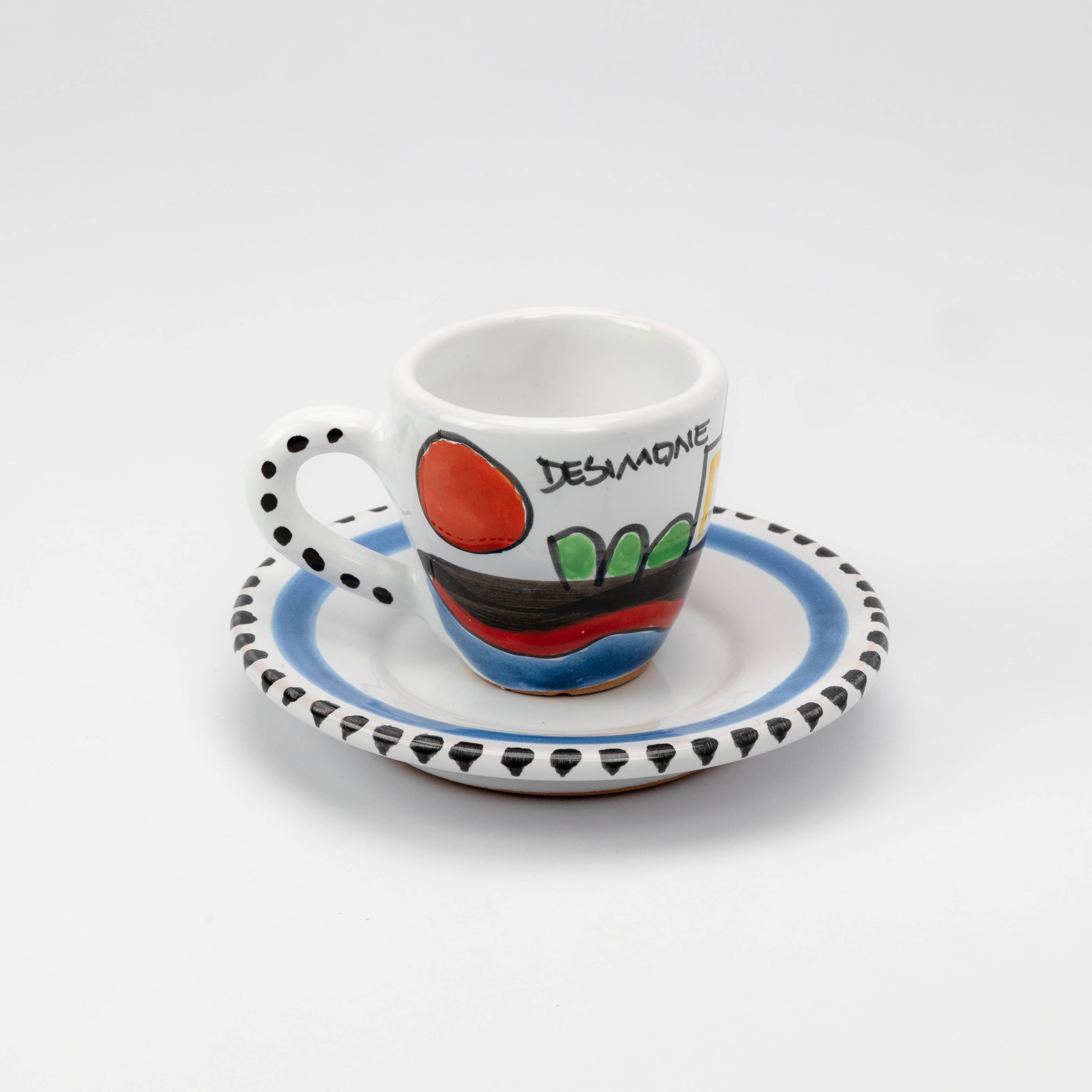 Tasse à café et soucoupe Dammusi