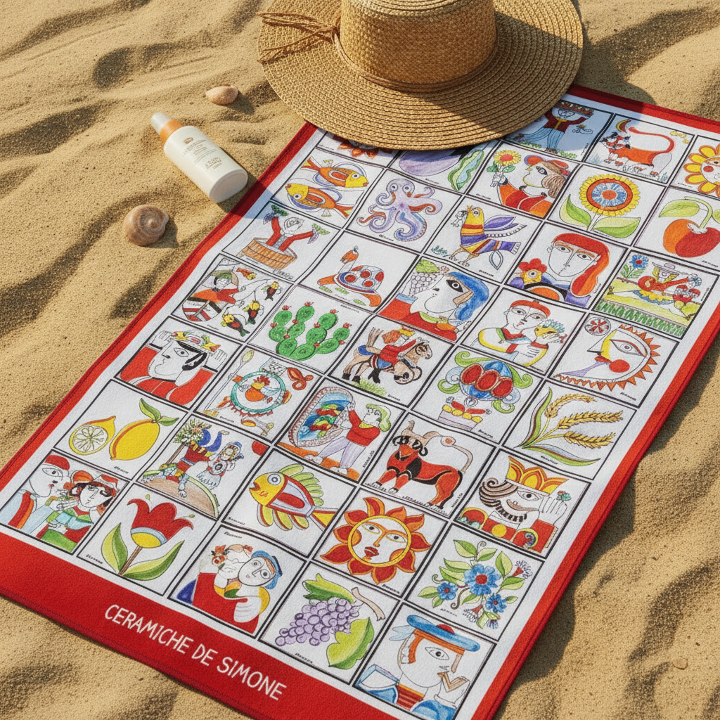 Telo mare Patchwork - Sua Maestà Sicilia