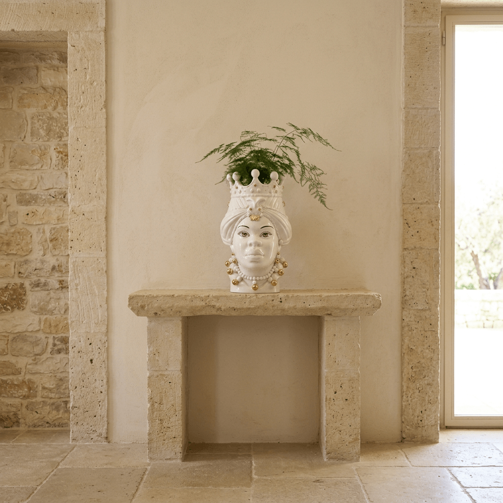 Demeter Moor's Head Glossy White