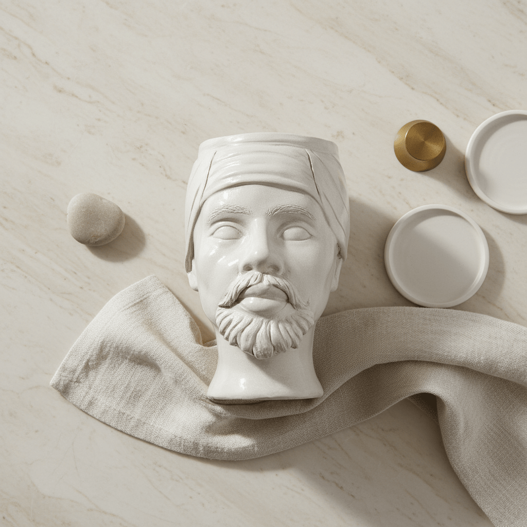 Testa di Moro Era Argilla bianca - Sua Maestà Sicilia