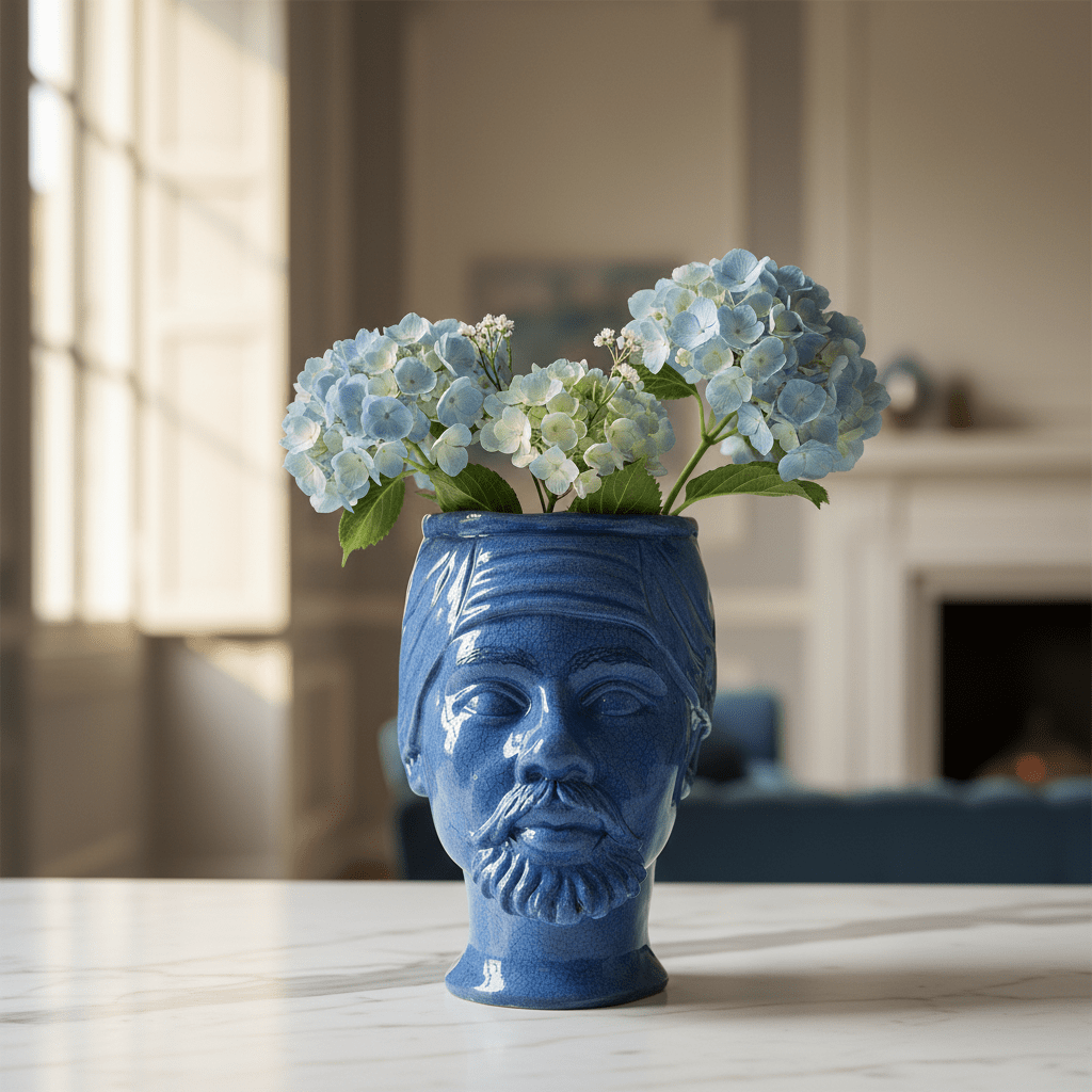 Testa di moro Era Argilla Blu - Sua Maestà Sicilia