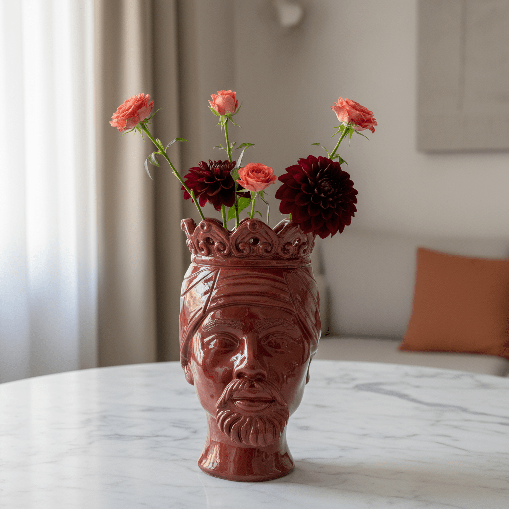 Testa di Moro Era Argilla rossa - Sua Maestà Sicilia