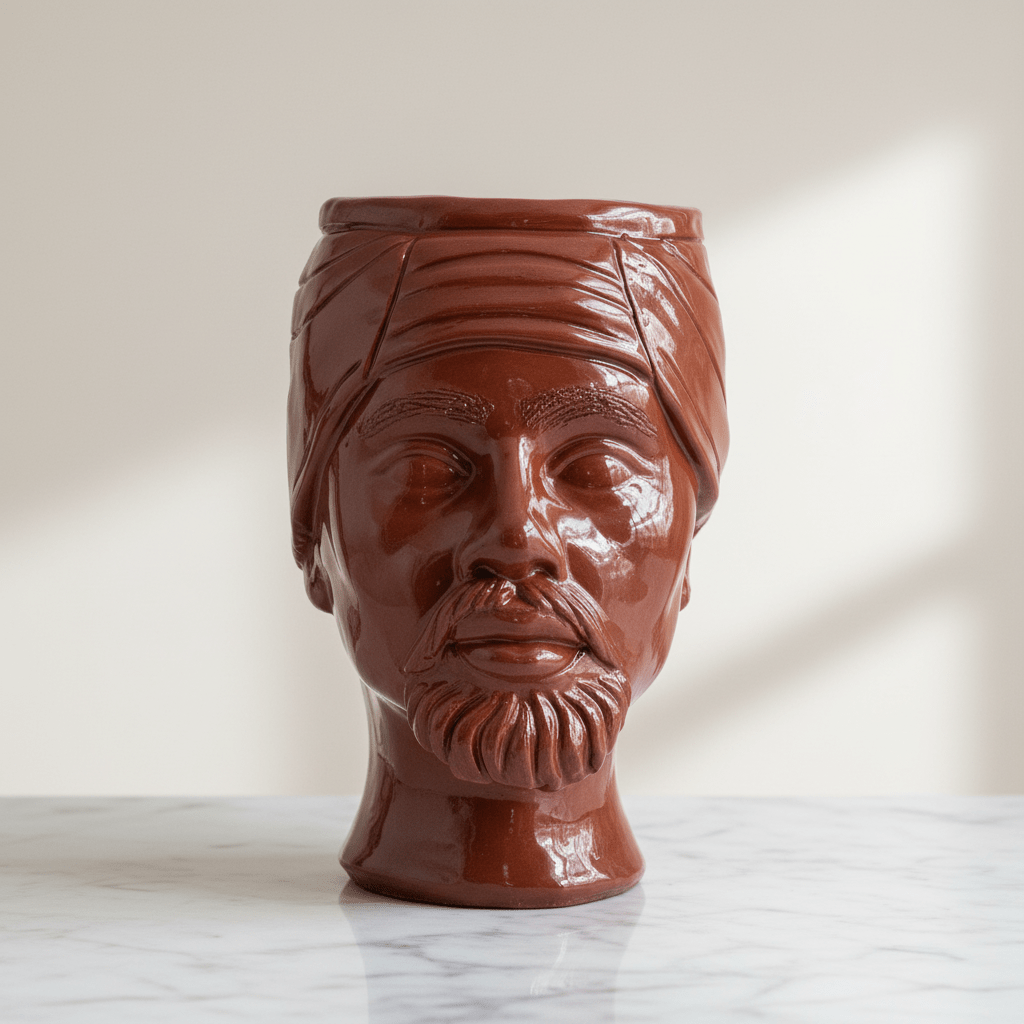 Testa di Moro Era Argilla rossa - Sua Maestà Sicilia