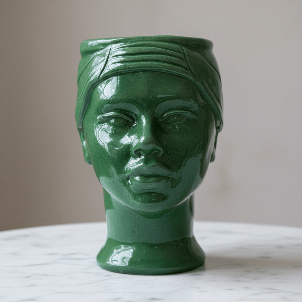 Testa di Moro Era Argilla Verde scuro - Sua Maestà Sicilia