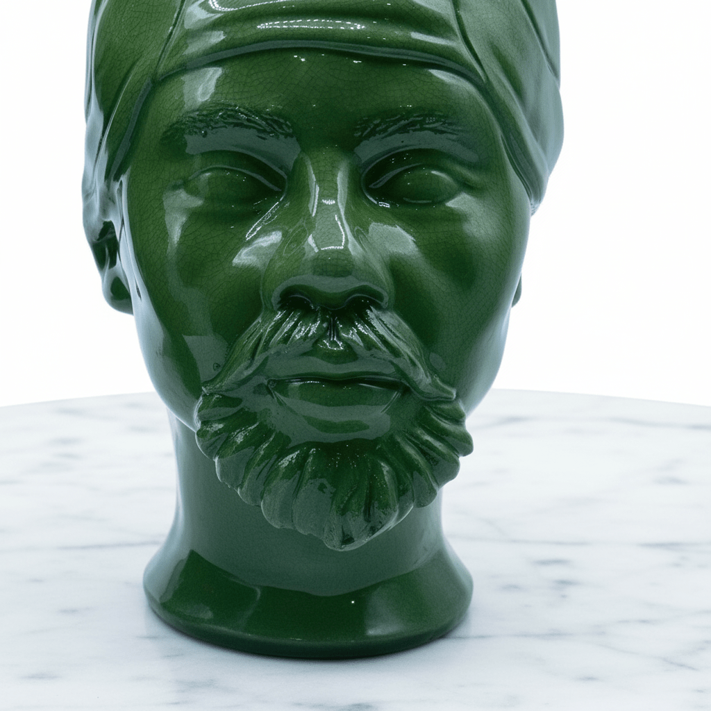 Testa di Moro Era Argilla Verde scuro - Sua Maestà Sicilia