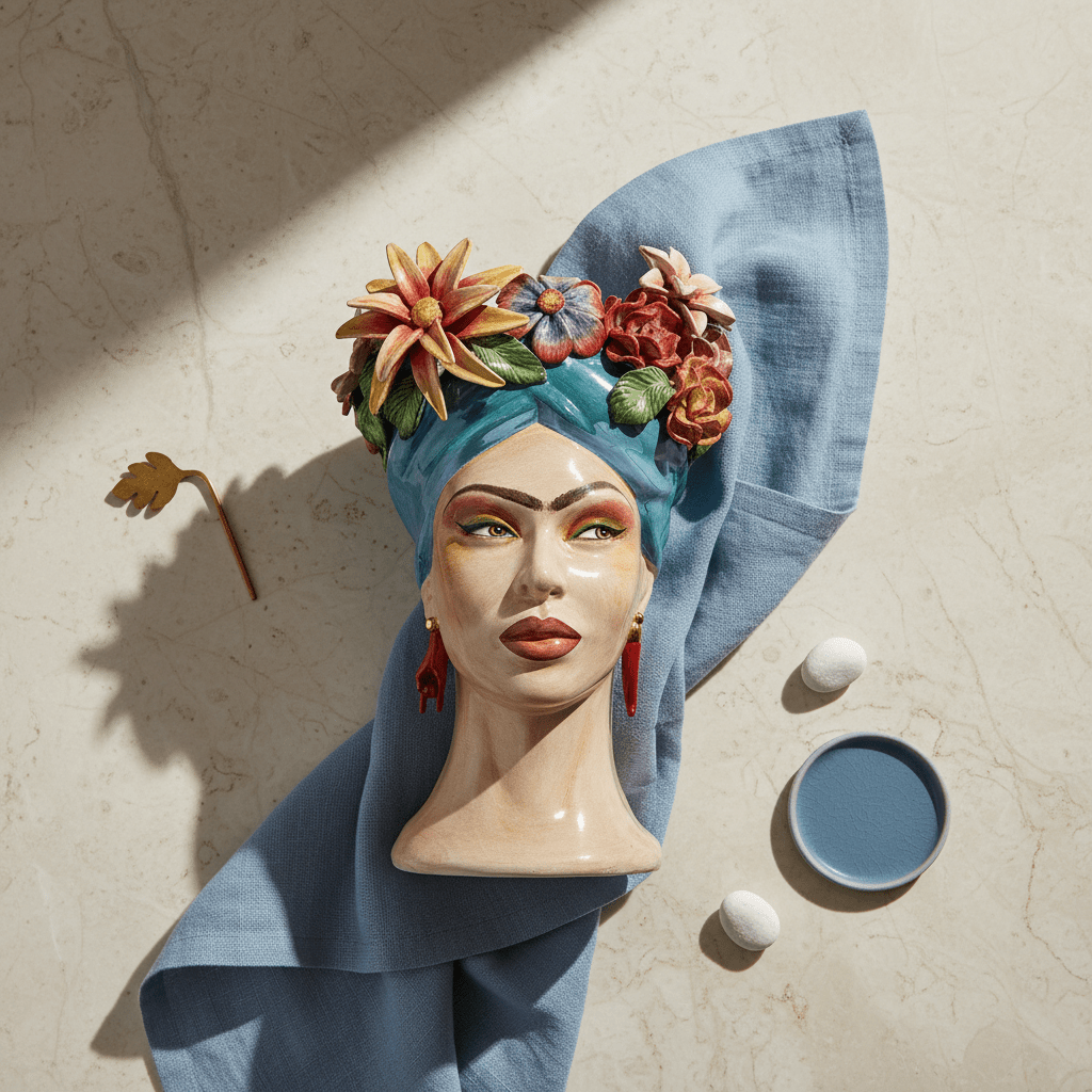 Testa di Moro Frida Blue - Sua Maestà Sicilia