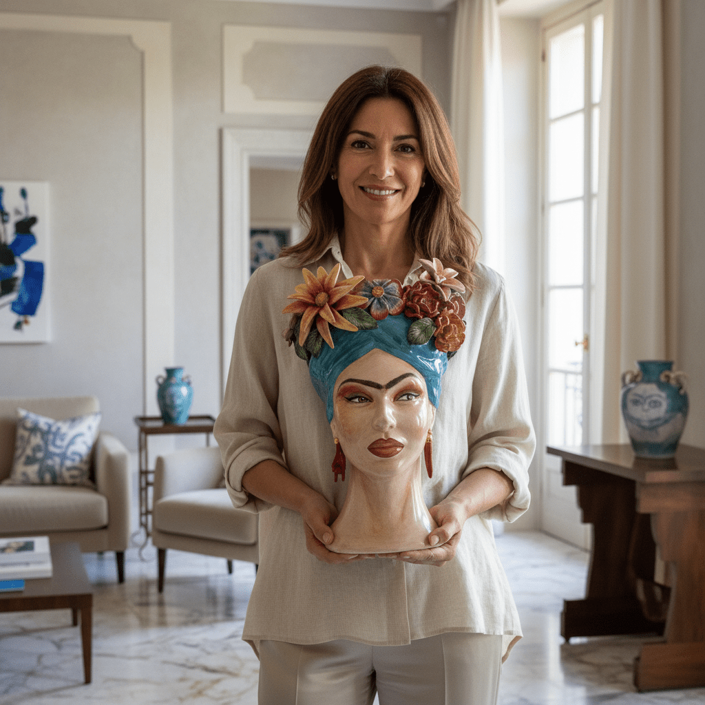 Testa di Moro Frida Blue - Sua Maestà Sicilia