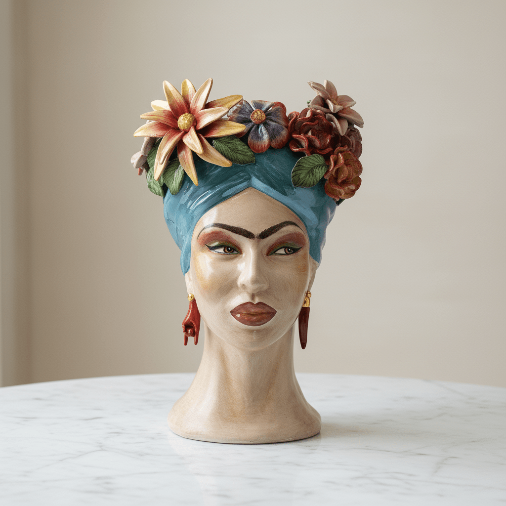 Testa di Moro Frida Blue - Sua Maestà Sicilia