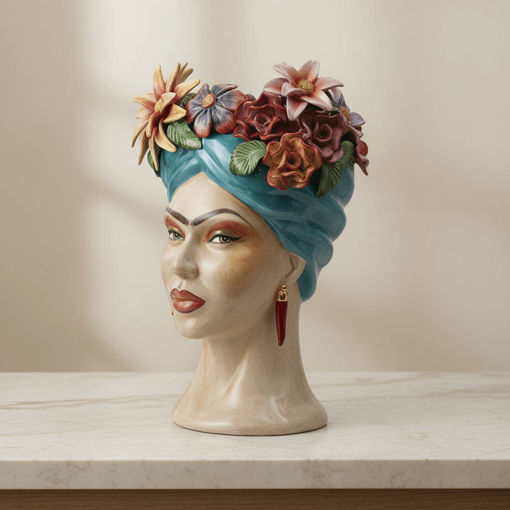 Testa di Moro Frida Blue - Sua Maestà Sicilia