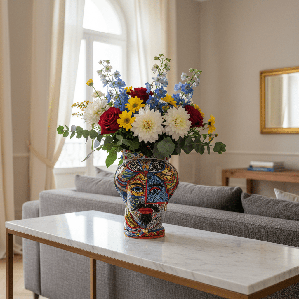 Testa di Moro G Sicilyart - Sua Maestà Sicilia