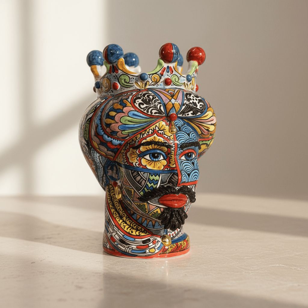 Testa di Moro G Sicilyart - Sua Maestà Sicilia