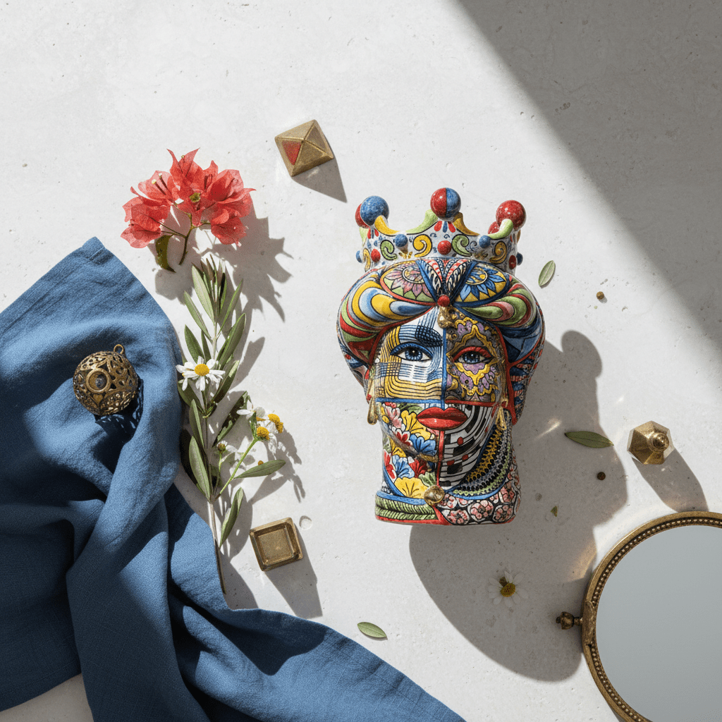 Testa di Moro G Sicilyart - Sua Maestà Sicilia