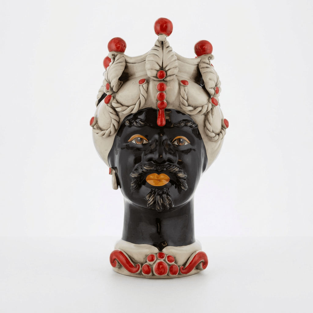 Liberty Moor's Head Blanc Antique