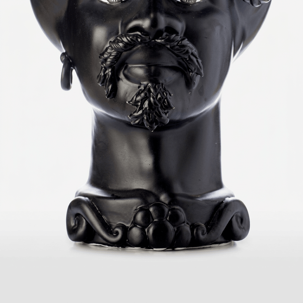 Testa di Moro Liberty Nero Satinato - Sua Maestà Sicilia