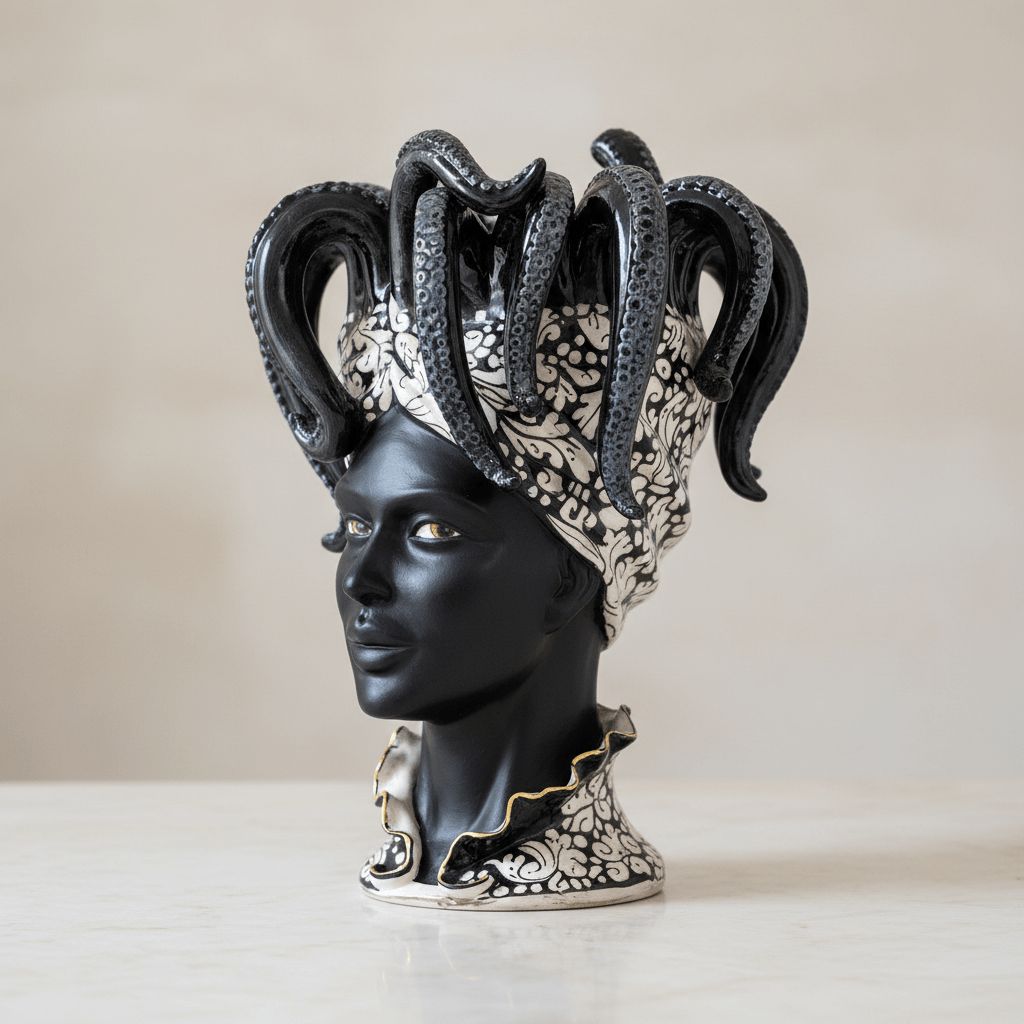 Testa di Moro Puppu black - Sua Maestà Sicilia