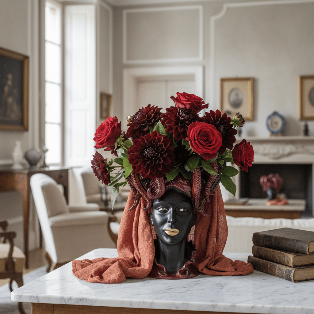 Testa di Moro Puppu bordeaux - Sua Maestà Sicilia