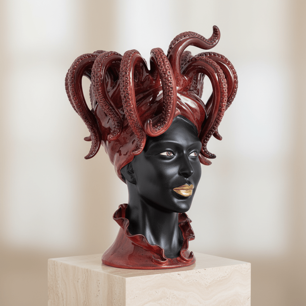 Testa di Moro Puppu bordeaux - Sua Maestà Sicilia