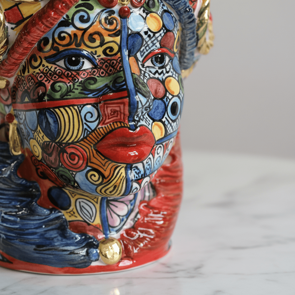 Testa di Moro Sicilyart Demetra - Sua Maestà Sicilia