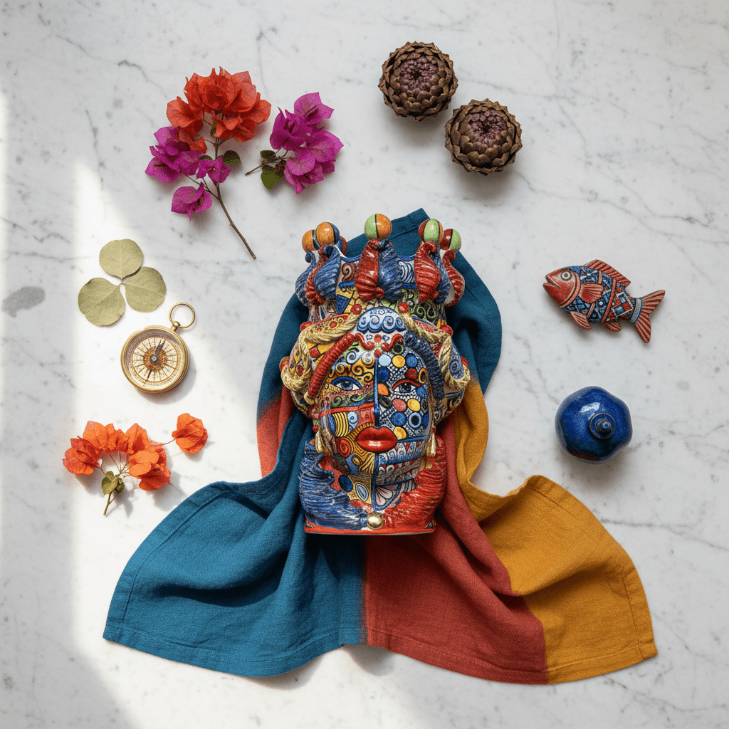 Testa di Moro Sicilyart Demetra - Sua Maestà Sicilia