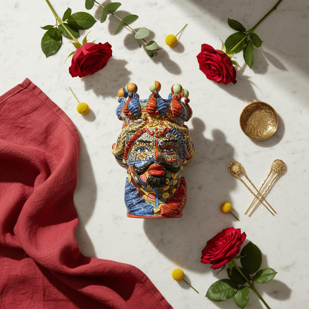 Testa di Moro Sicilyart Demetra - Sua Maestà Sicilia