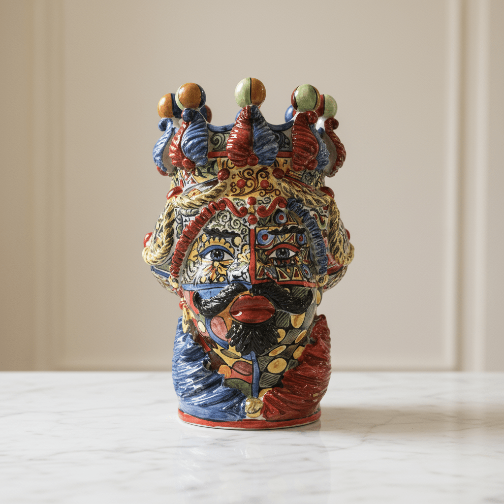 Testa di Moro Sicilyart Demetra - Sua Maestà Sicilia