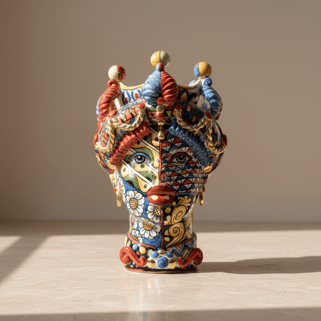 Testa di Moro Sicilyart Kore - Sua Maestà Sicilia