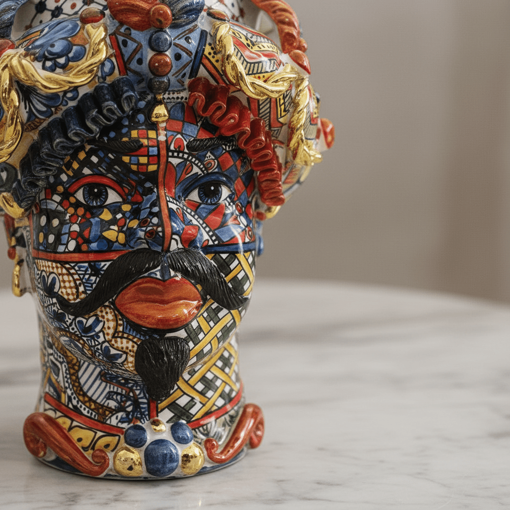 Testa di Moro Sicilyart Kore - Sua Maestà Sicilia