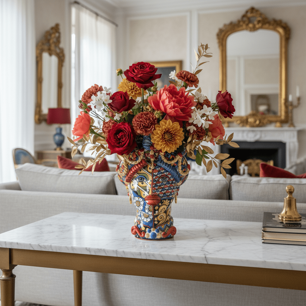 Testa di Moro Sicilyart Kore - Sua Maestà Sicilia