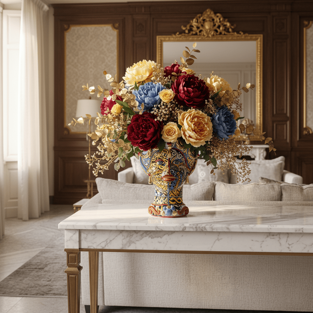 Testa di Moro Sicilyart Liberty - Sua Maestà Sicilia